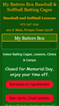 Mobile Screenshot of mybattersbox.net