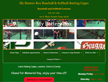 Tablet Screenshot of mybattersbox.net